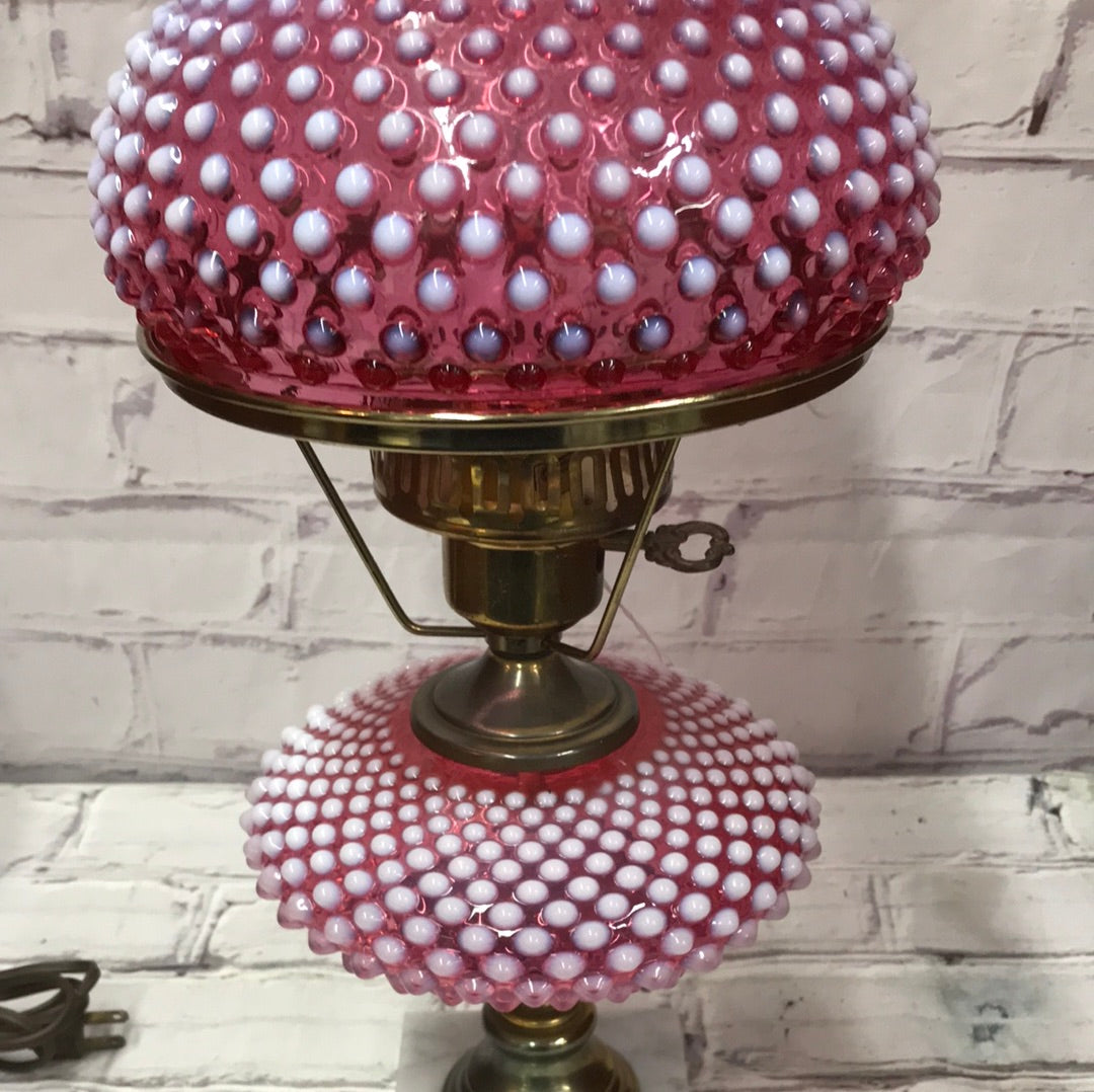 Cranberry Oil Lamp