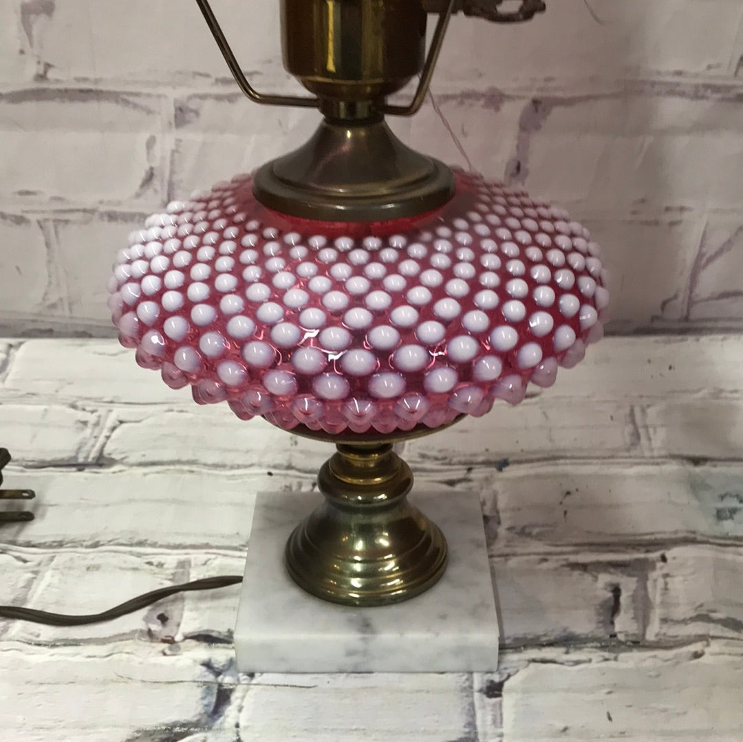 Cranberry Oil Lamp