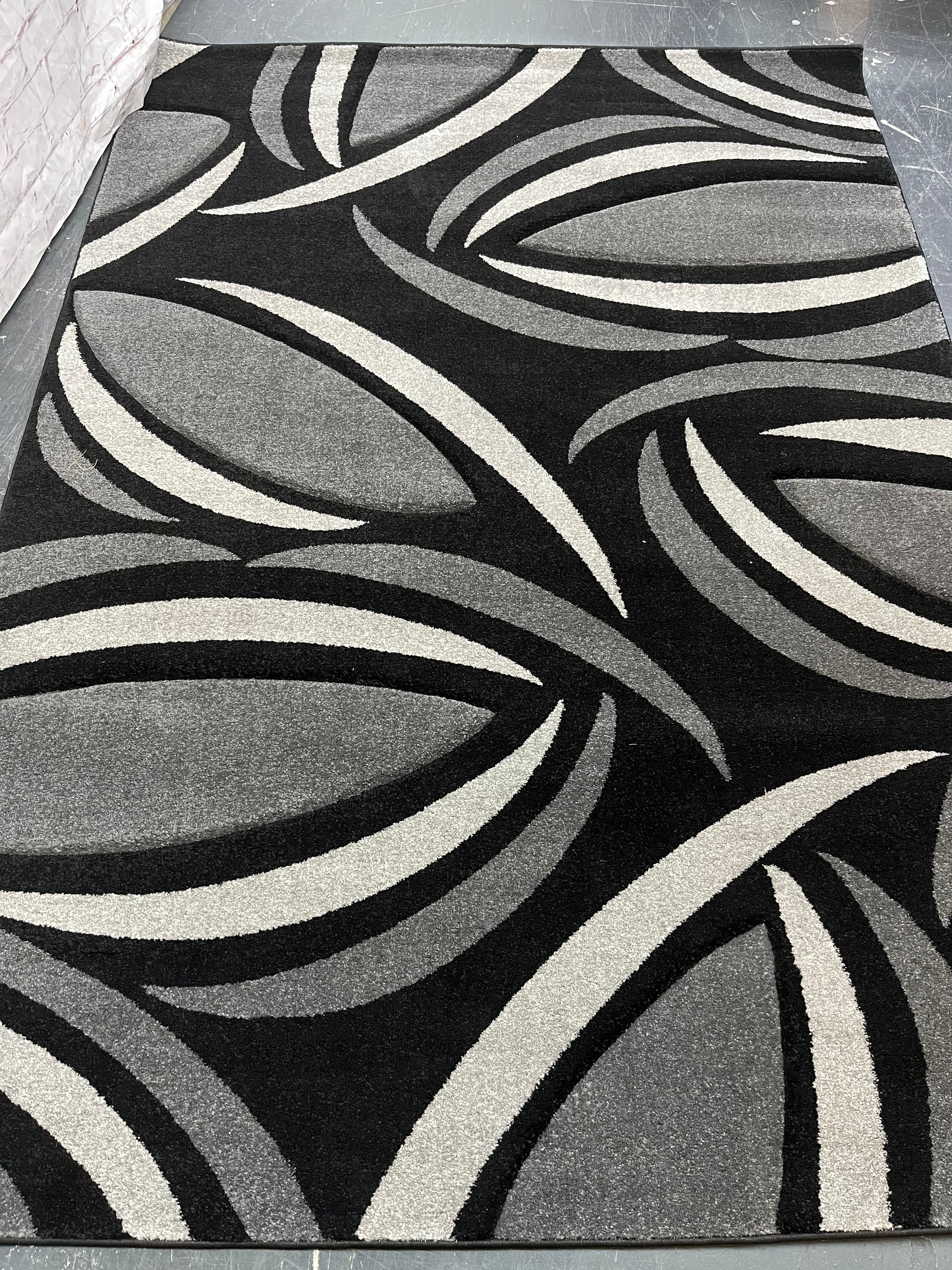 Black/Grey rug