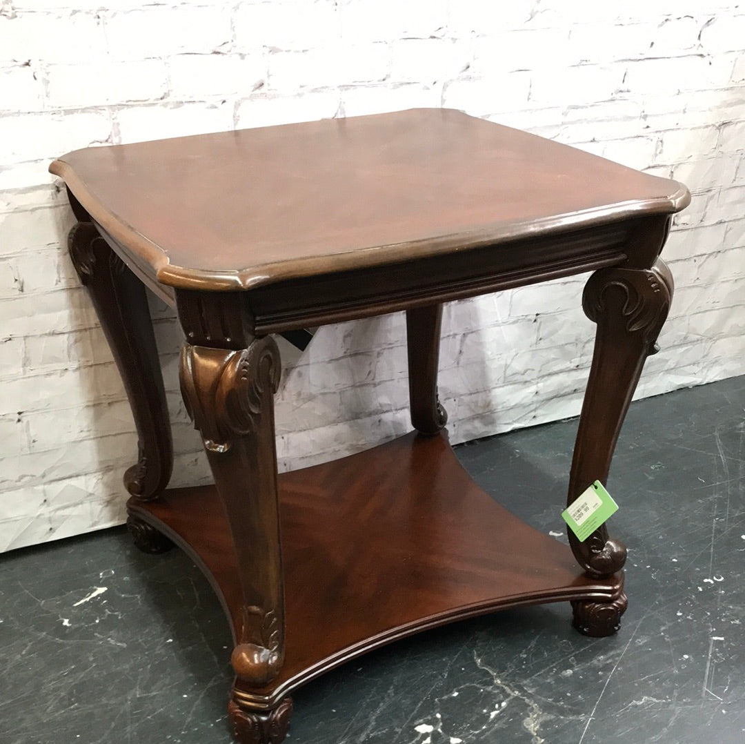 Wooden Square End table
