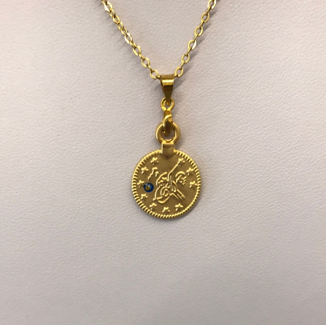 Greek Coin Necklace