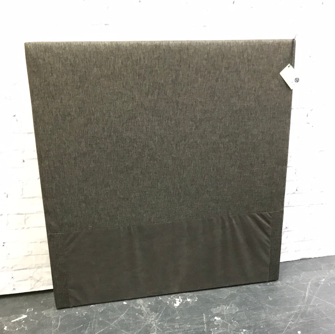 Black/Brown Upholstered Headboard